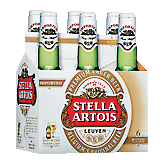 Stella Artois Lager Beer 11.2 Oz Left Picture